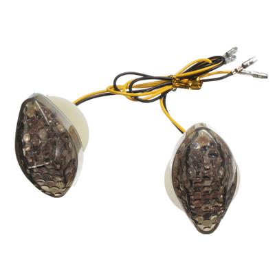 1 paar Rauch LED Flush Blinker Anzeige Licht Fit für Honda CBR600RR 45363