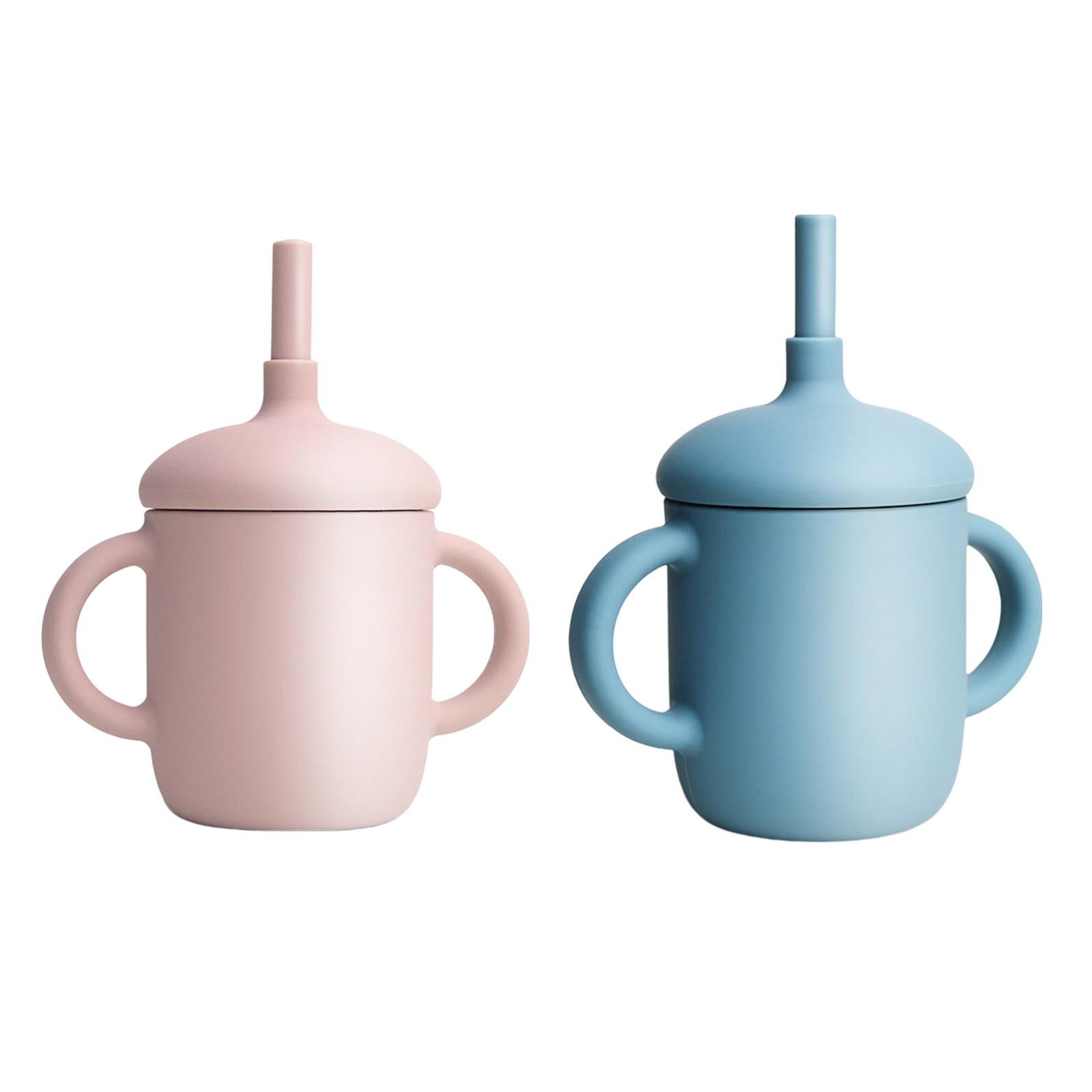 

Детская чашка для воды Силиконовая соломенная чашка для воды Соломенная чашка для тренировок Детская обучающая чашка