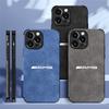 For Benz AMG Logo Suede Car All Inclusive Phone Case For iPhone 17 16 15 13 14 12 Pro Max Mini 8 XR XS 16 Plus 15Pro MAX Cover LL3