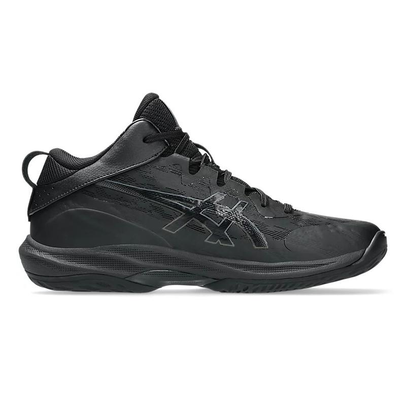 New Asics Cushioning, Wear Resistant Low Top Basketball Shoes Men's Black 1063A096-001