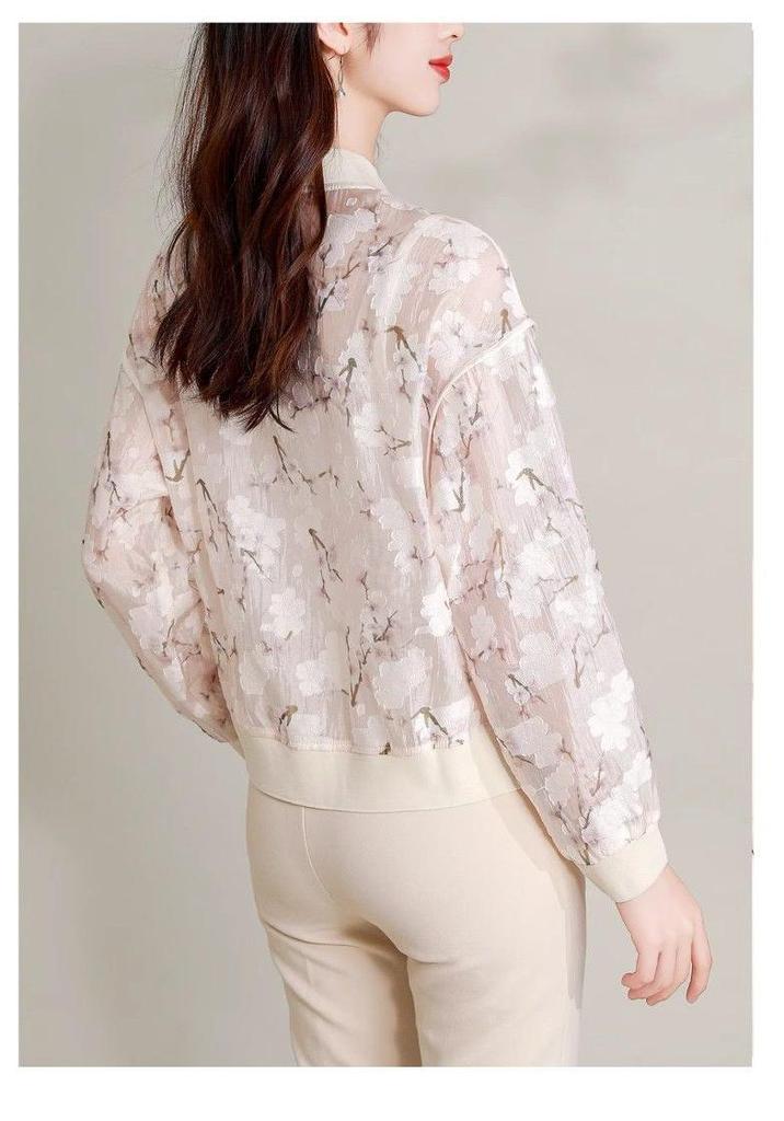 Women's Chiffon Sun Protection Short Sleeve Cardigan - Summer 2025 New Style, Lightweight & Versatile Jacket