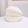 Womens Wool Felt Newsboy Cap With Folded Brim Vintage Retro Beret Style Hat Winter