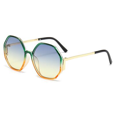 Hexagon Sunglasses Women Luxury Designer Square Sun Glasses Men UV400 Driving Fishing Shades