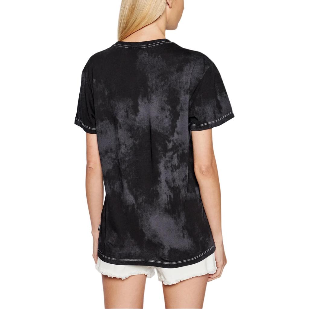 (WMNS) Converse Washed Retro Casual Short Sleeve Black Women's 10021466-A01