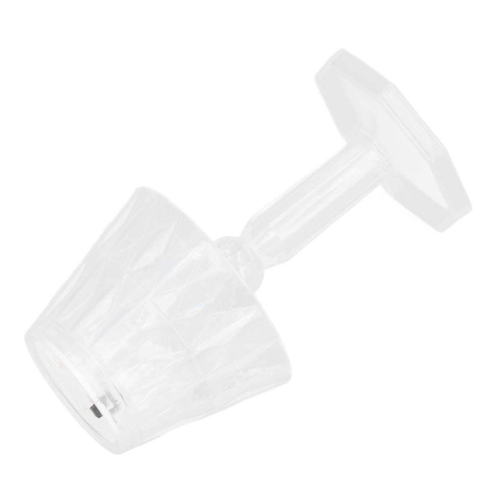 Crystal Table Lamp Bedside Bed Night Light Plastic Pretty Effects for Bedroom Home Pure White