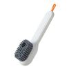 Multifunctional Liquid Shoe Brush Cleaners Soap Dispenser Cleaning Brush