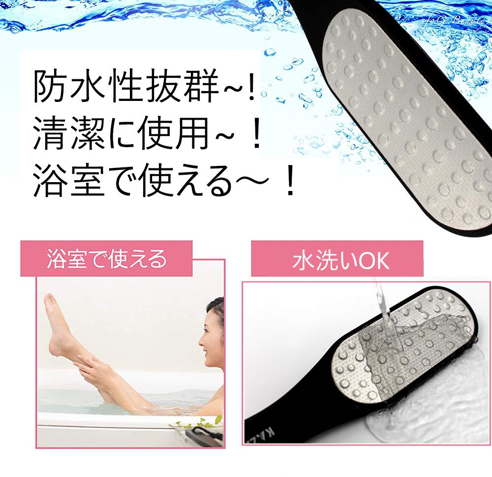 KAZARIKO Heel Callus Heel and Sole Mini Foot File Included Remover, Double-Sided File, Care, Size,