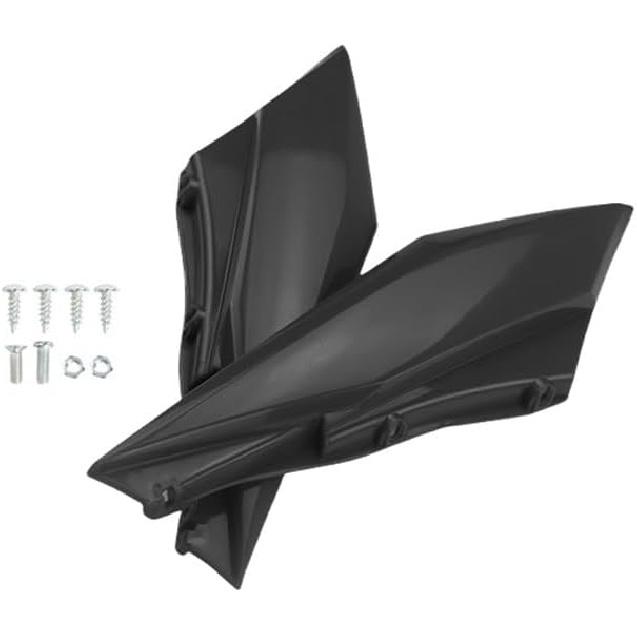 Motorbike Splash Mudguard Side Mudguard Second-Generation Longer Rear Mudguards Black for Light Bee X/S for eRide Pro SS 3.0 Electric Bike