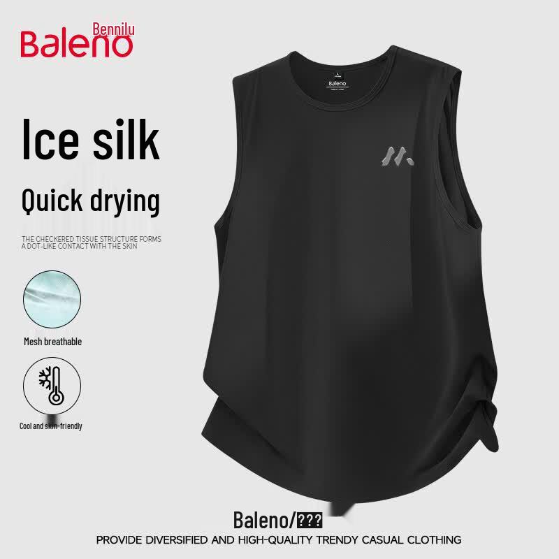 Мужская легкая сетчатая майка из ледяного шелка Baleno 4XL