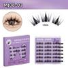 Soft Lash Individual Clusters Glue-free Lashes Self Adhesive Press on Lashes  Eyelash Extension