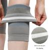 Bincho Charcoal Knee Pad Thickened Warm Cold Resistant Knitted 4-Way Stretch Compression Leg Sleeve for Autumn Winter