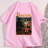 Goth Fashion Lets Visit The Doctor T Shirt Causal Cotton Short Sleve Black Humor Retro TShirt Men Women Loose Mens Clothing