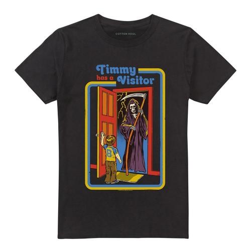 Steven Rhodes Unisex Adult Timmy Has A Visitor T-Shirt