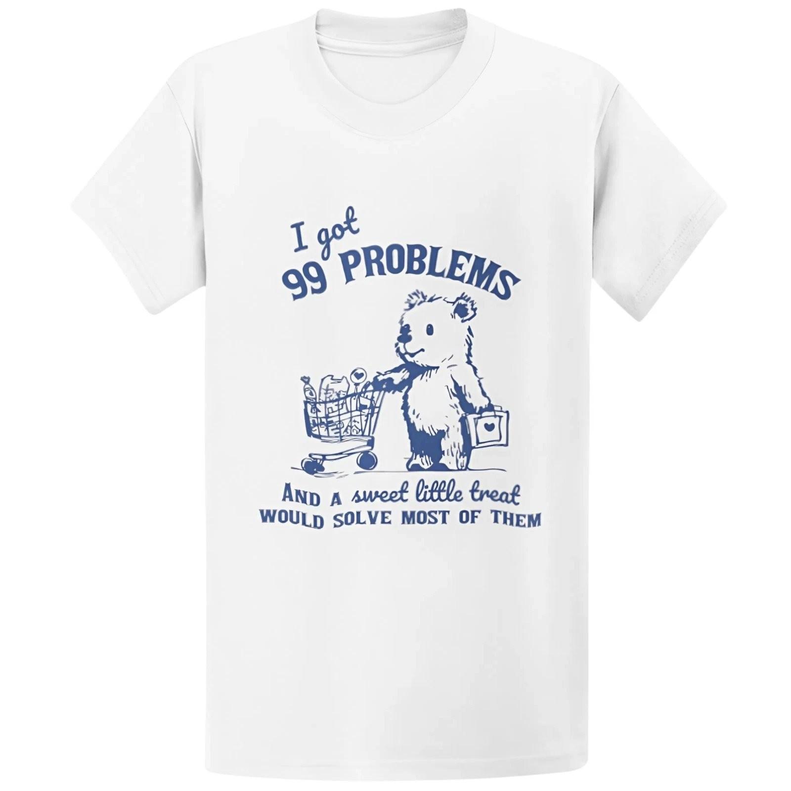 Gildan 5000 Sweet Treat Bear T-Shirt Funny Meme Graphic Tee S