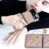 Fashion Leather Phone Case with Ring Bracket for Samsung Galaxy Z Flip 5 Case Z Flip 4 Case Z Flip 3 Folding Screen Anti-fall Protection Cover
