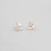[Judy And Paul] Fiore Opal Crystal Butterfly Post Earrings E51535
