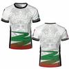 Mexico Sporty Style Print T-shirt Summer Outdoor Breathable Quick-drying Football Jersey Unisex Casual O-Neck Short Sleeve Top