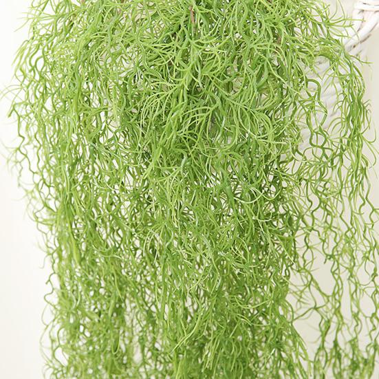 1/2/3/4Pcs Simulated Green Plants Handmade Artificial Labia Leaves No Maintenance Waterproof Garland Garden Decor