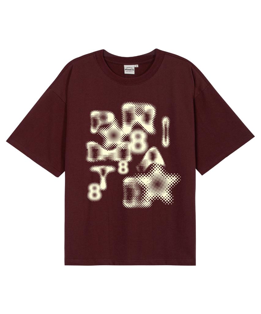 PRIMATE [Cool Cotton] Spectral Oversized Short Sleeve T-Shirt 8 Colors (Type A)