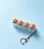 Cute Sticker DIY Button Squeeze Toy Keychain - Stress Relief Pendant