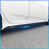 2Pcs Carbon Car Door Side Skirt Sill Stripe Sticker Anti-scratch Refit Sticker For BMW M Performance 1 3 5 7 Series M3 M4 M5 M6 X1 X3 X5 X6 X7 E30 E3