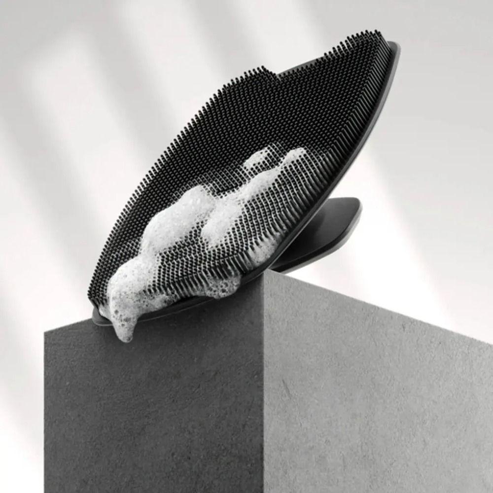 2Pcs Soft Exfoliating Shower Brush Wall Mountable Scalp Massage Brush  Women/Men/Kids