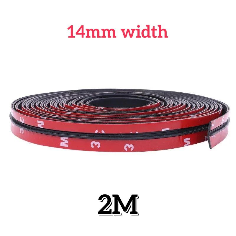 1/2/5M Car Window Seals Edge Sealing Strips Roof Windshield Protector Rubber Sealant Weatherproof Durable Vehicle Accessories