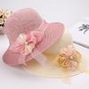 Ladies' Fashionable Basin Hat Beach Beach Foldable Sun Hat