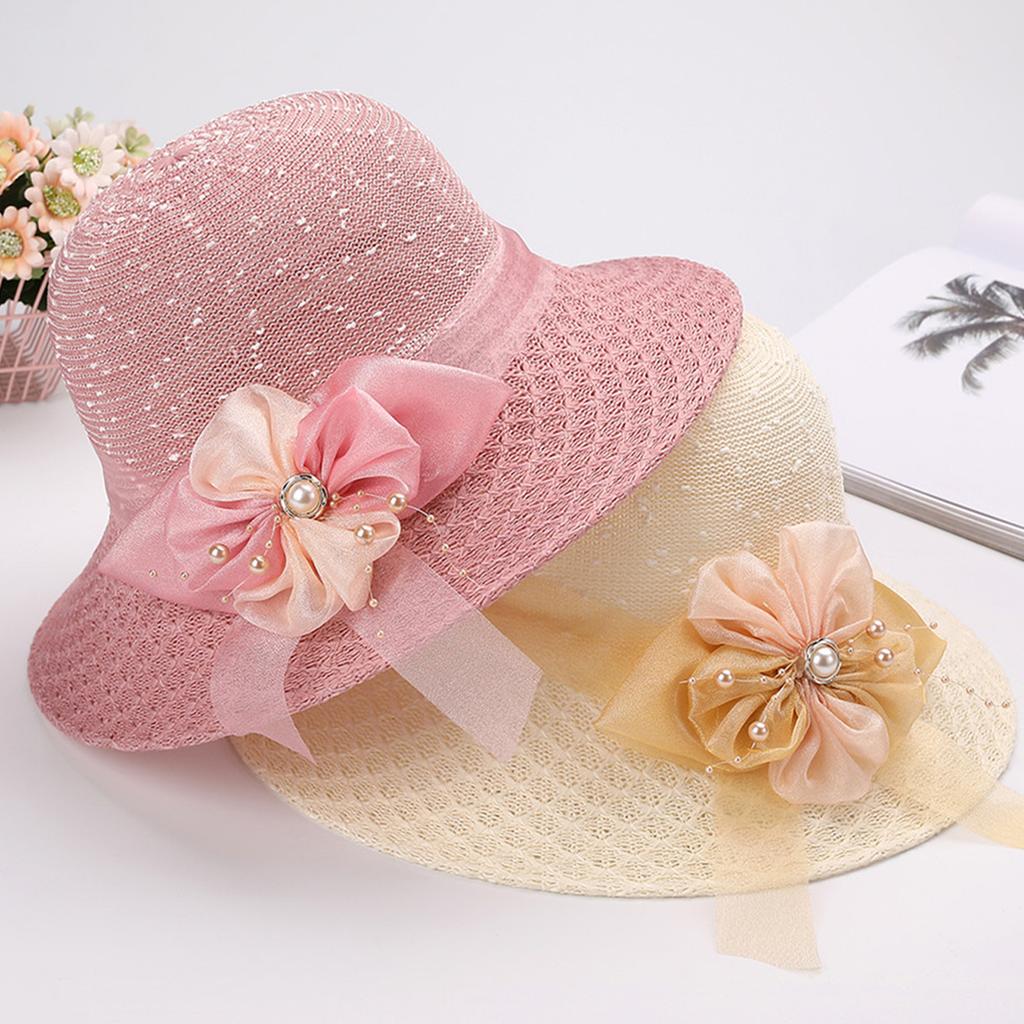 Ladies' Fashionable Basin Hat Beach Beach Foldable Sun Hat