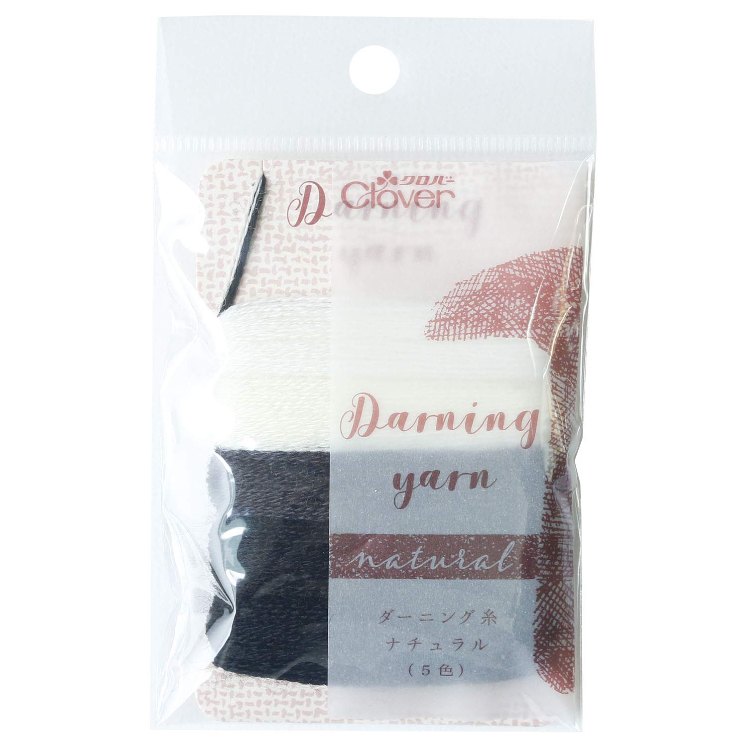 

Clover Darning Natural Thread, Monochrome 57-205 чорний