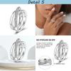 Double Rings Sun With Moon Enamel Zircon Silver Color Finger Rings For Women Girl Female Luxury Party Engagement Jewelry