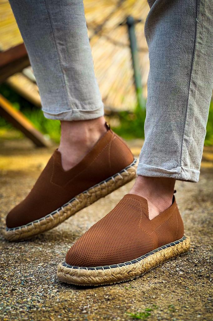 Chekich H New Collection CH305 Knitwear Men Shoe White Black Brown Tan