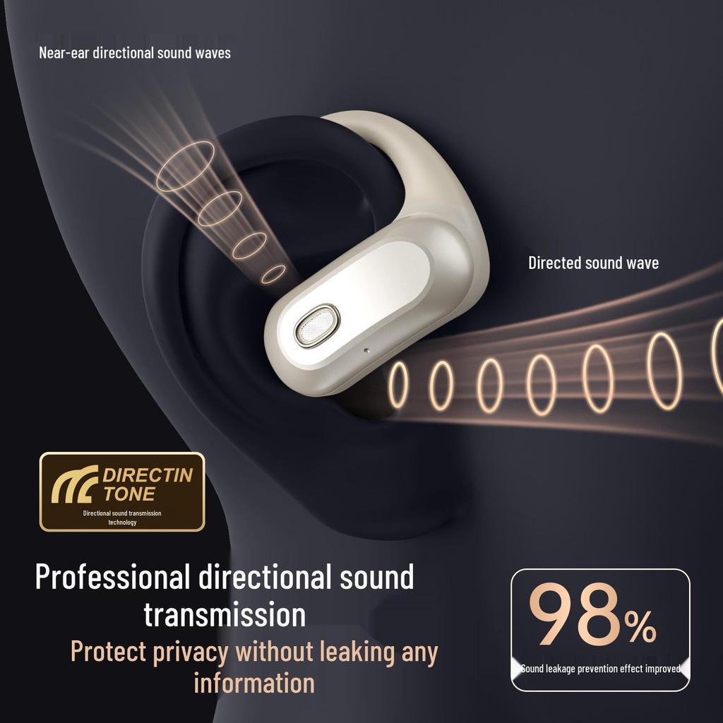OWS Open-ear 6.0 Wireless Bluetooth Earphones with Ultra-long Battery Life and Noise Cancelling for Running Sports