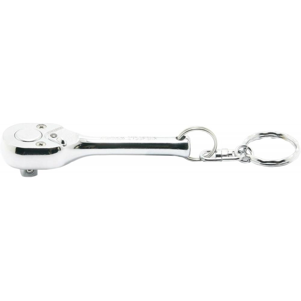 Koken Ratchet Handle Keyring Attached 1 4 6.35mm Sq. 2753pskr Length 75mm