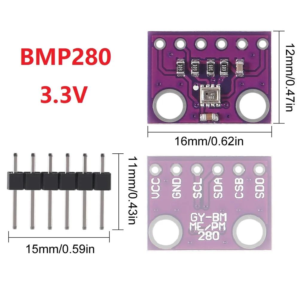 GY-BME280 3.3V 5V BMP280 Digital Sensor Temperature Barometric Air High Precision Atmospheric Pressure Module I2C SPI For Arduin