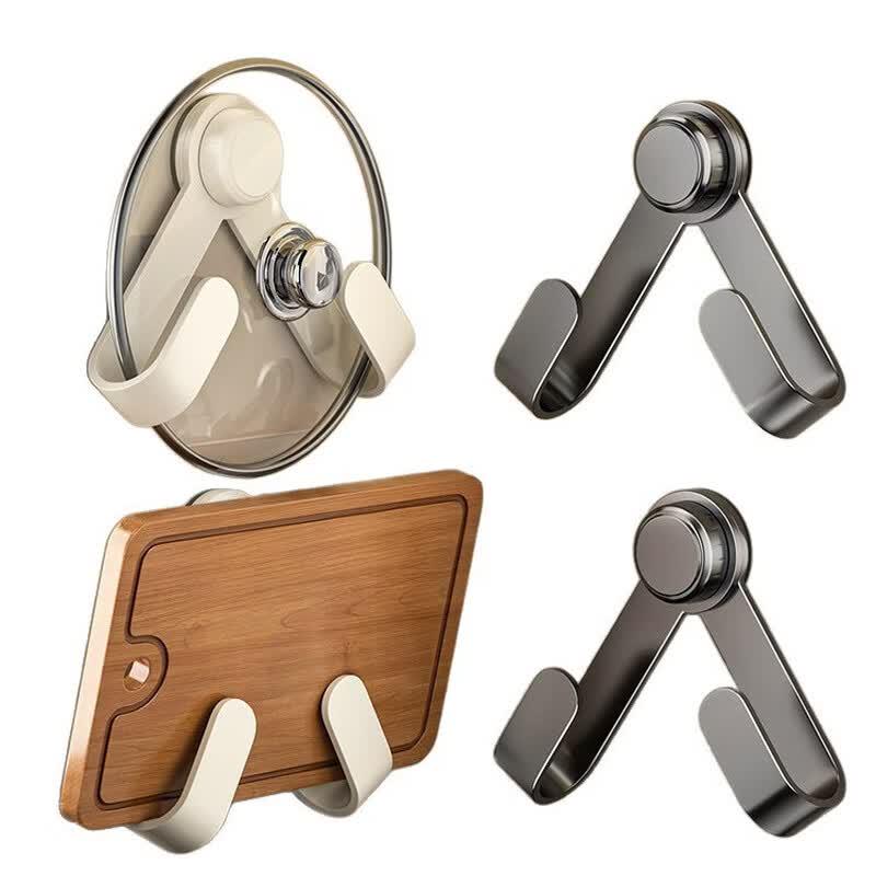 Brangdy Wall-Mounted Suction Pot Lid Holder