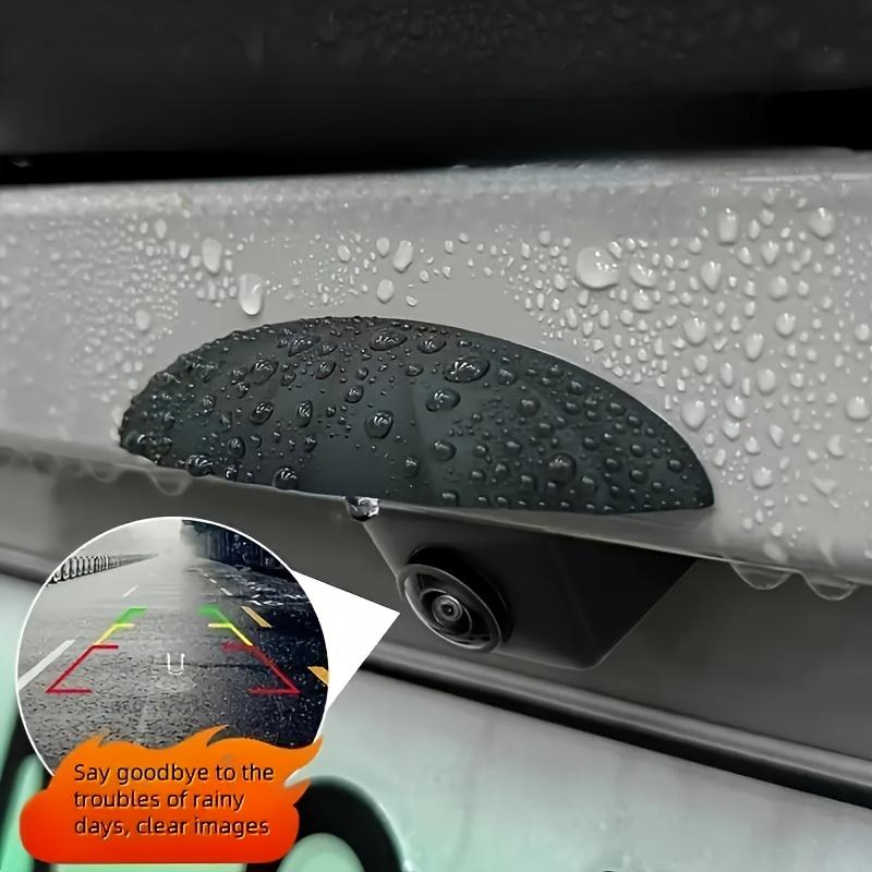 Car Rear View Camera Rain Shield , Rain, Snow, Dust, Birds, Debris Protection - Compatible with All Cars  Enhanced Visibility