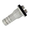 For MEDIA AC System Drain Hose Connector Elbow 17mm/0.67in for w/ Rubber Ring No Leaking Higher Tightness
