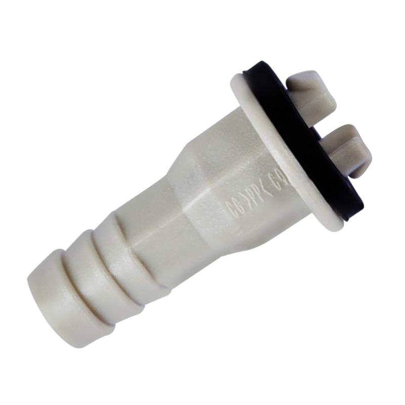 For MEDIA AC System Drain Hose Connector Elbow 17mm/0.67in for w/ Rubber Ring No Leaking Higher Tightness