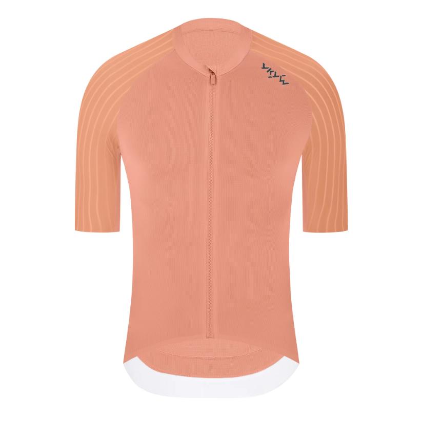 Maglia da Ciclismo Estiva da Uomo Maglia da Bici da Strada Cerniera YKK Maglia da Bicicletta Traspirante Aerodinamica Manica Raglan