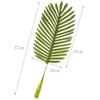 5x Artificial Plant Coconut Tree Leaves Leaf Decoration - Dark Green, S