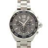 Used AUTHENTIC CAZ1011 Formula 1 Gray Silver SS Ceramic Quartz Wristwatch