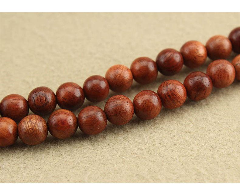 Chinese National Style Cedar Wood Tassel Necklace & Crossbody Chain for Women - Hanfu Qipao Long Sweater Accessory