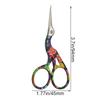 Embroidery Retro Home Cross Stitch Scissors Scissors Stainless Steel Crane