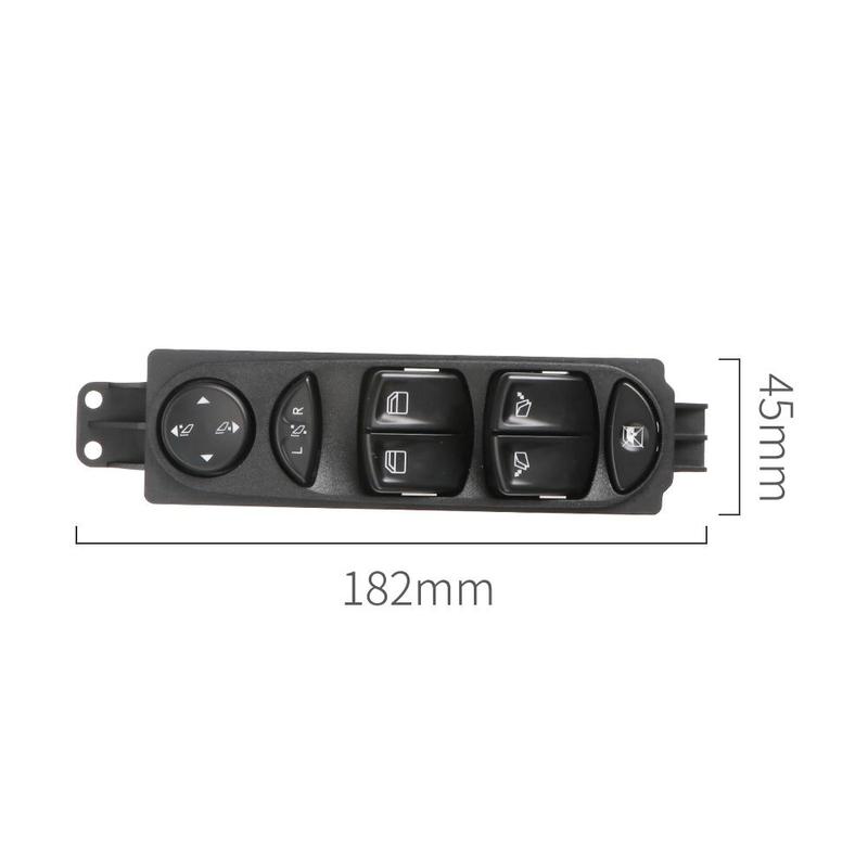 For Mercedes W639 W636 Car Front Door Electric Window Switch Master Window Control Switch For Benz Vito Viano 2006-2012