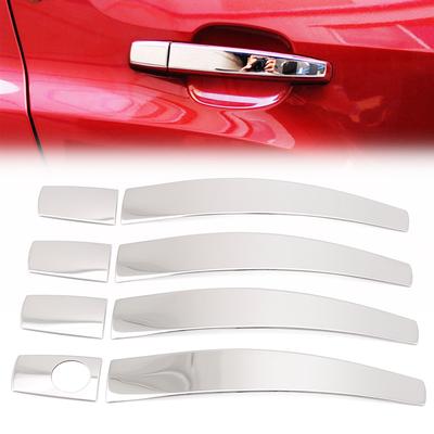 Nerūsējošā tērauda apdares durvju roktura vāks priekš Opel Zafira Astra Insignia Vectra Vauxhall Mokka Astra J