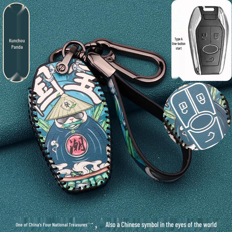 DX7 DX3 DX5 A5 Wing Dance V3 Car Key Fob Protective Case with Buckle