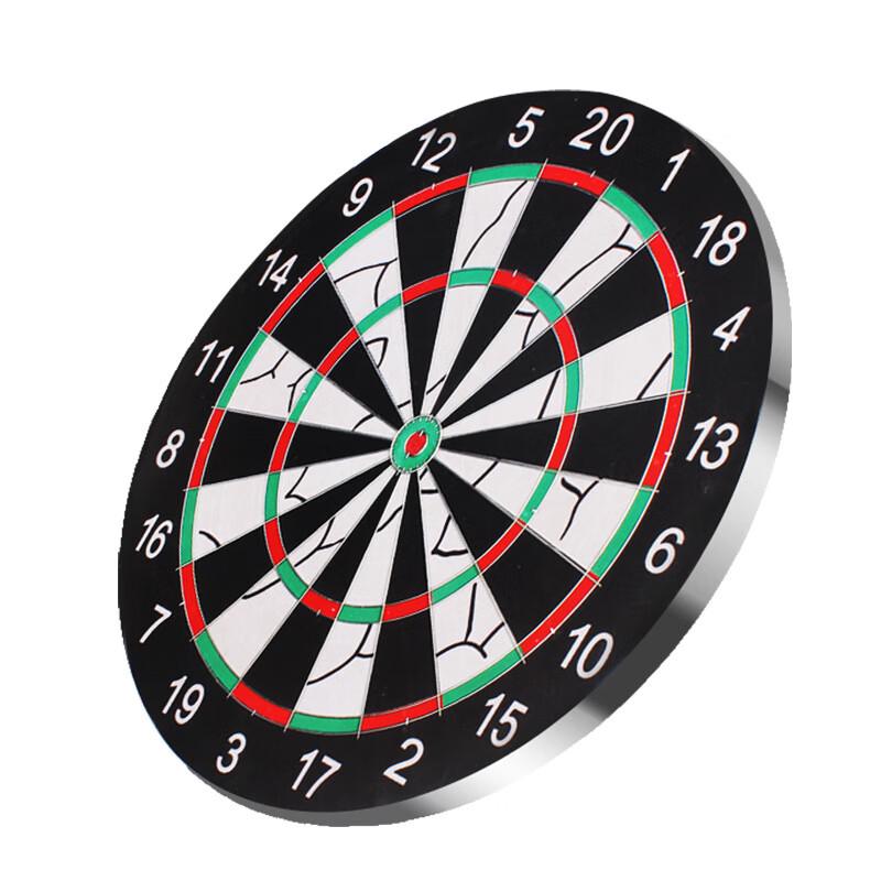 Longzhan 18-inch Double-Sided Flocked Dartboard Set