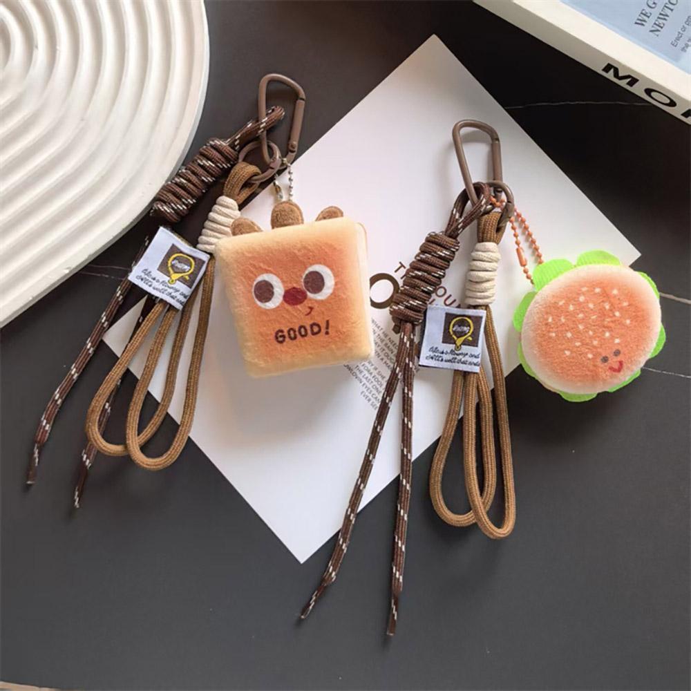 Cartoon Bread Pendant Bag Charm Backpack Hanging Piece Car Creativity Jewelry Accessories Gift A561 Bag Charm