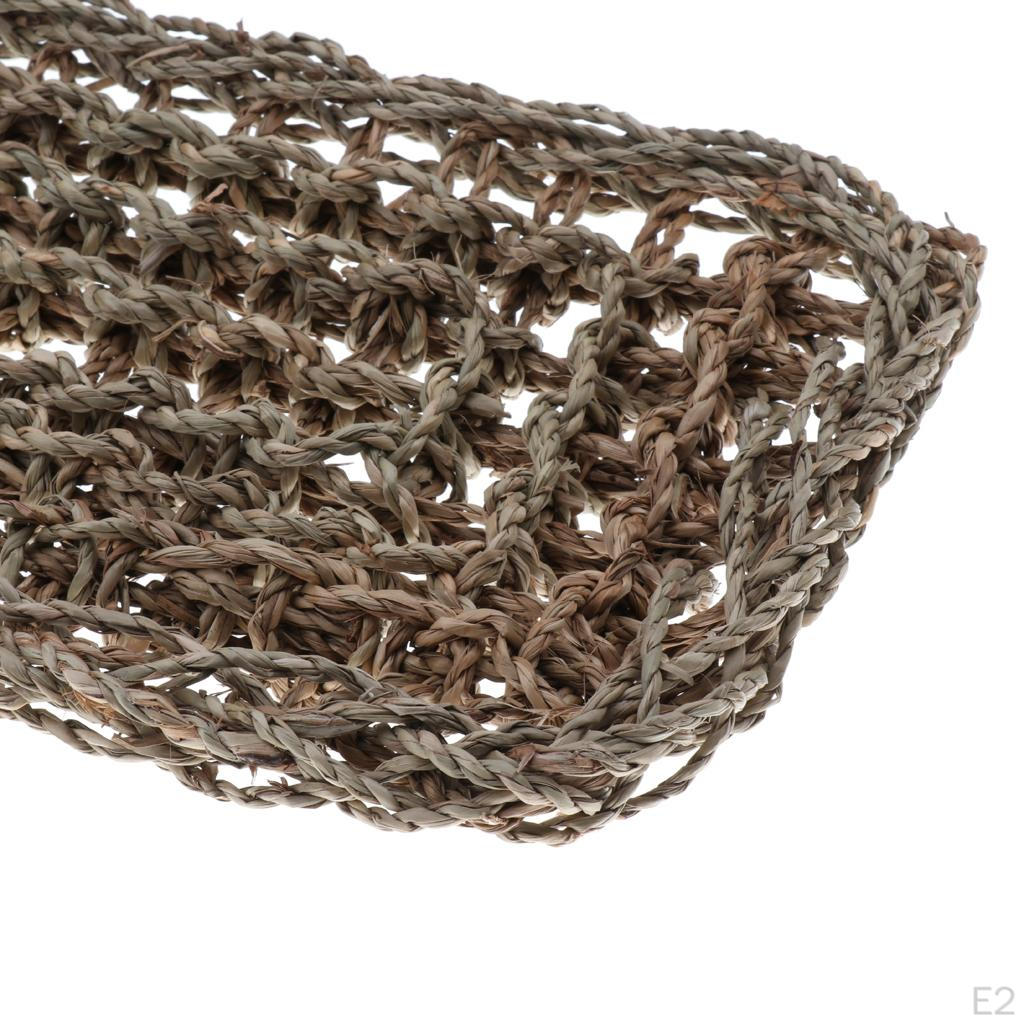 Hammock, Reptile Lounger Natural Seaweed Fibers for , Bearded Geckos, Anoles, Iguanas, Geckos and